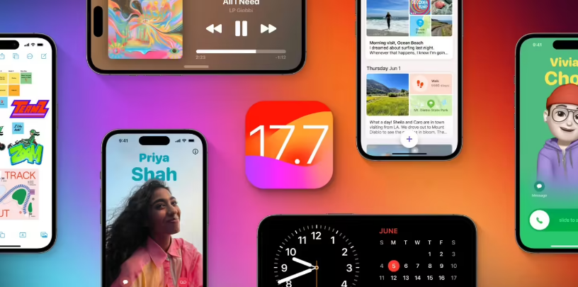 樟木头镇苹果手机维修分享苹果 iOS / iPadOS 17.7.1 正式版推送 